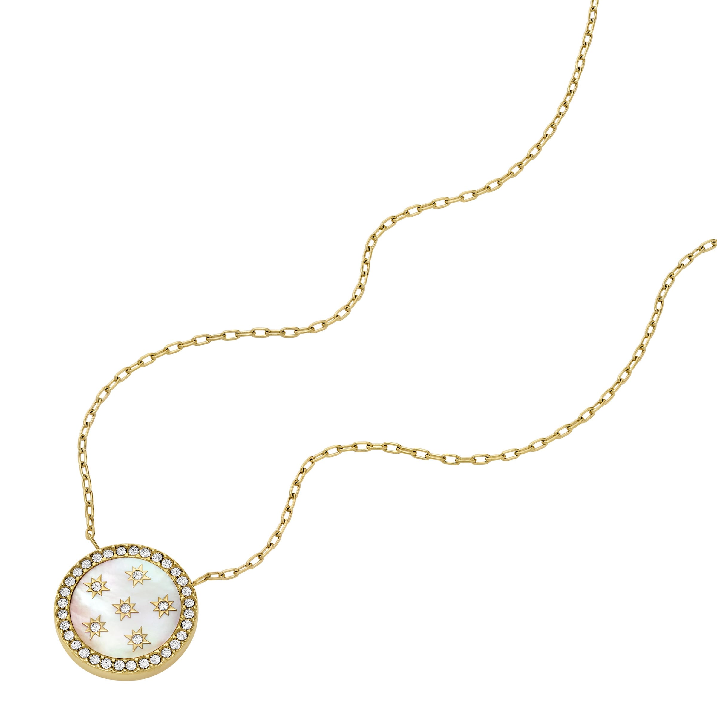 Chaîne FOSSIL en or