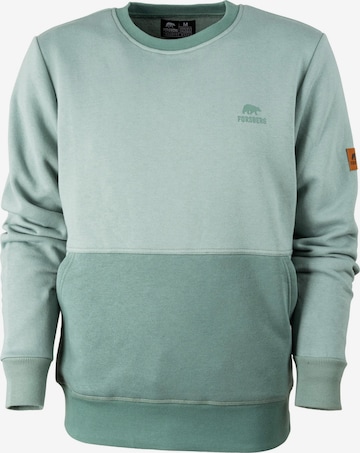 FORSBERG Sweatshirt 'Alvarson Sweatshirt' in Green: front