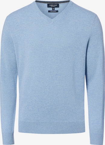 Pull-over Andrew James en bleu : devant