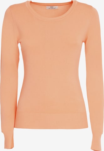 Influencer Sweater in Orange: front