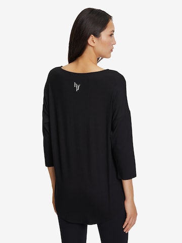 Betty Barclay Oversize-Shirt mit V-Ausschnitt in Schwarz