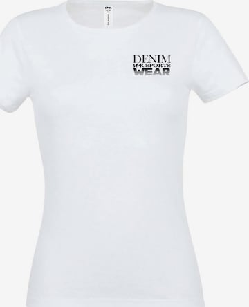 RMK Shirt 'Sportswear' in Weiß: Vorderseite