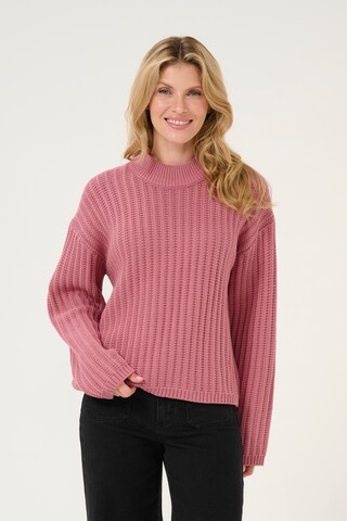Kaffe - Jersey 'KA Bess' en rosa: frente