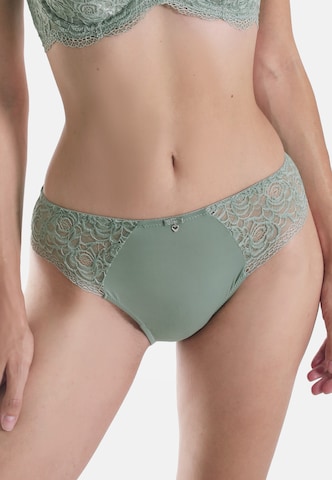 sassa Panty 'DELIGHTFUL MORNING' in Green: front