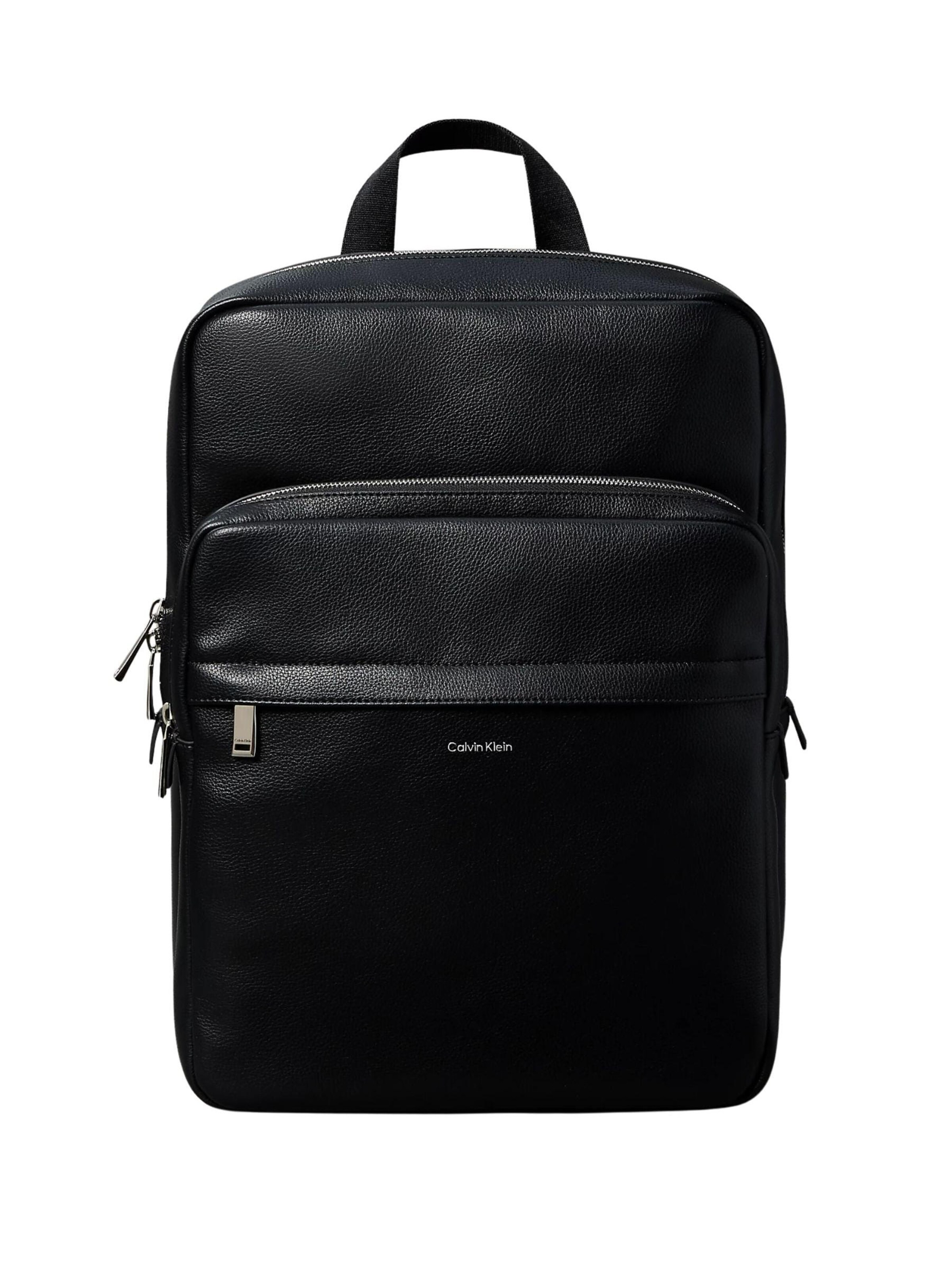 Calvin Klein Backpack in Black: front