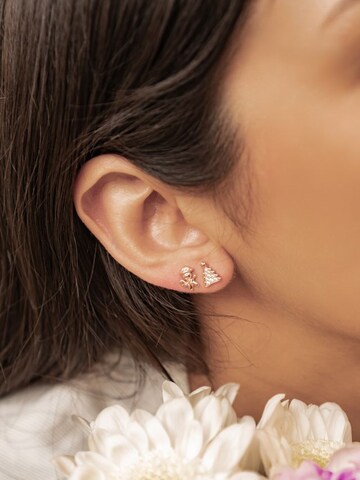 Boucles d'oreilles 'Merry Duo' Hey Happiness en or