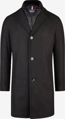Manteau mi-saison HECHTER PARIS en noir : devant