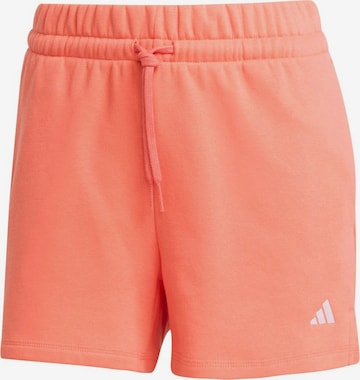 ADIDAS SPORTSWEAR Regular Sports trousers in Orange: front