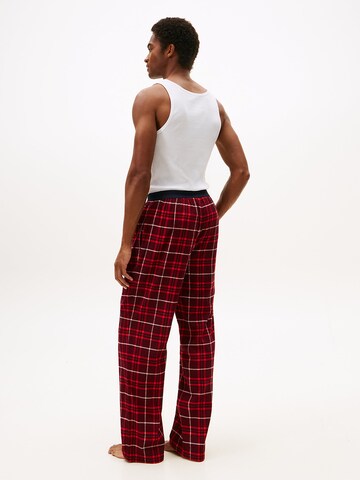 TOMMY HILFIGER Pyjamabroek in Rood