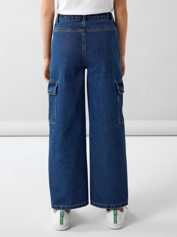 NAME IT Wide Leg Jeans 'Rose' in Blau