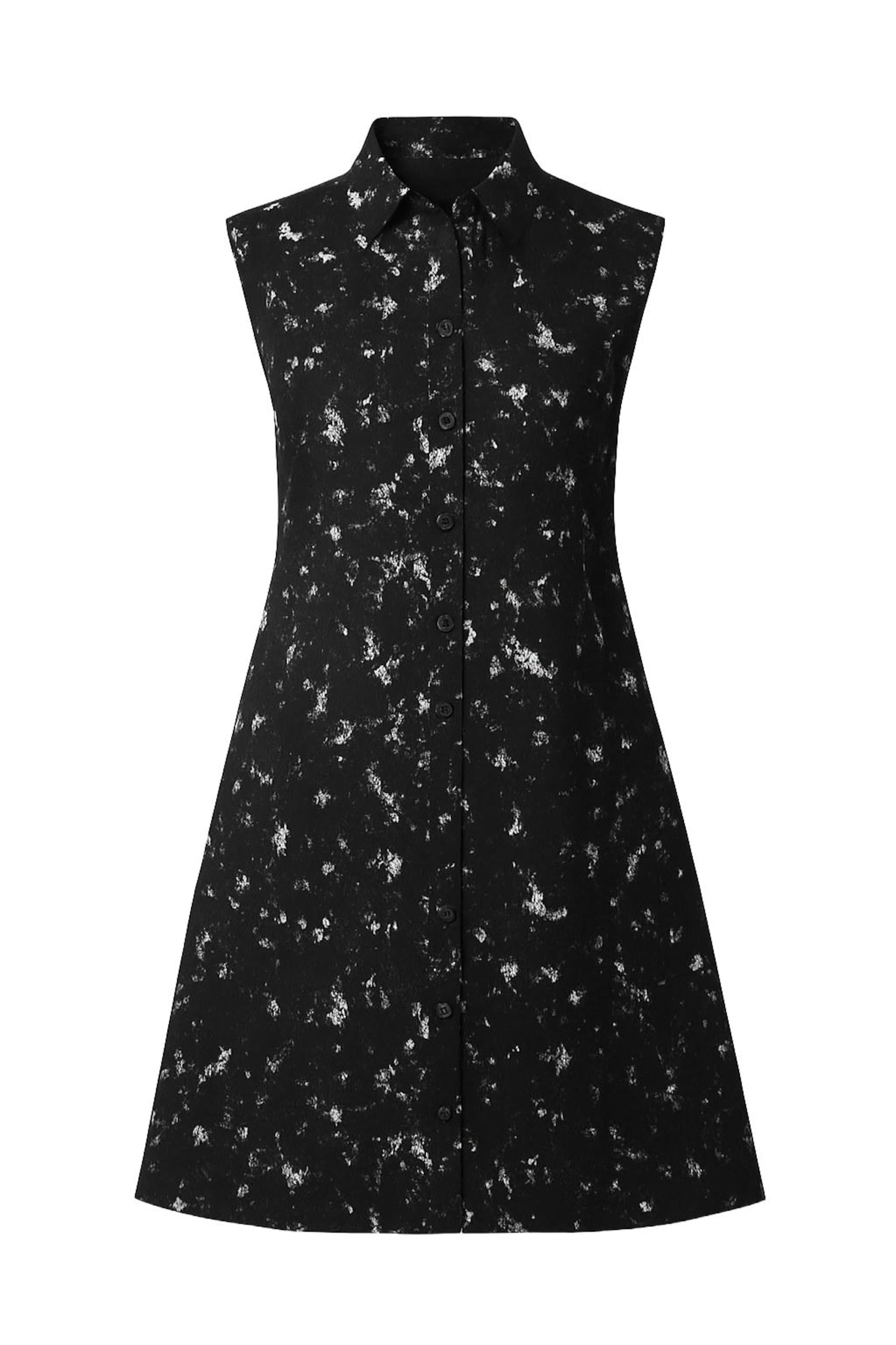 Shape Of You Kleid in Schwarz: Vorderseite