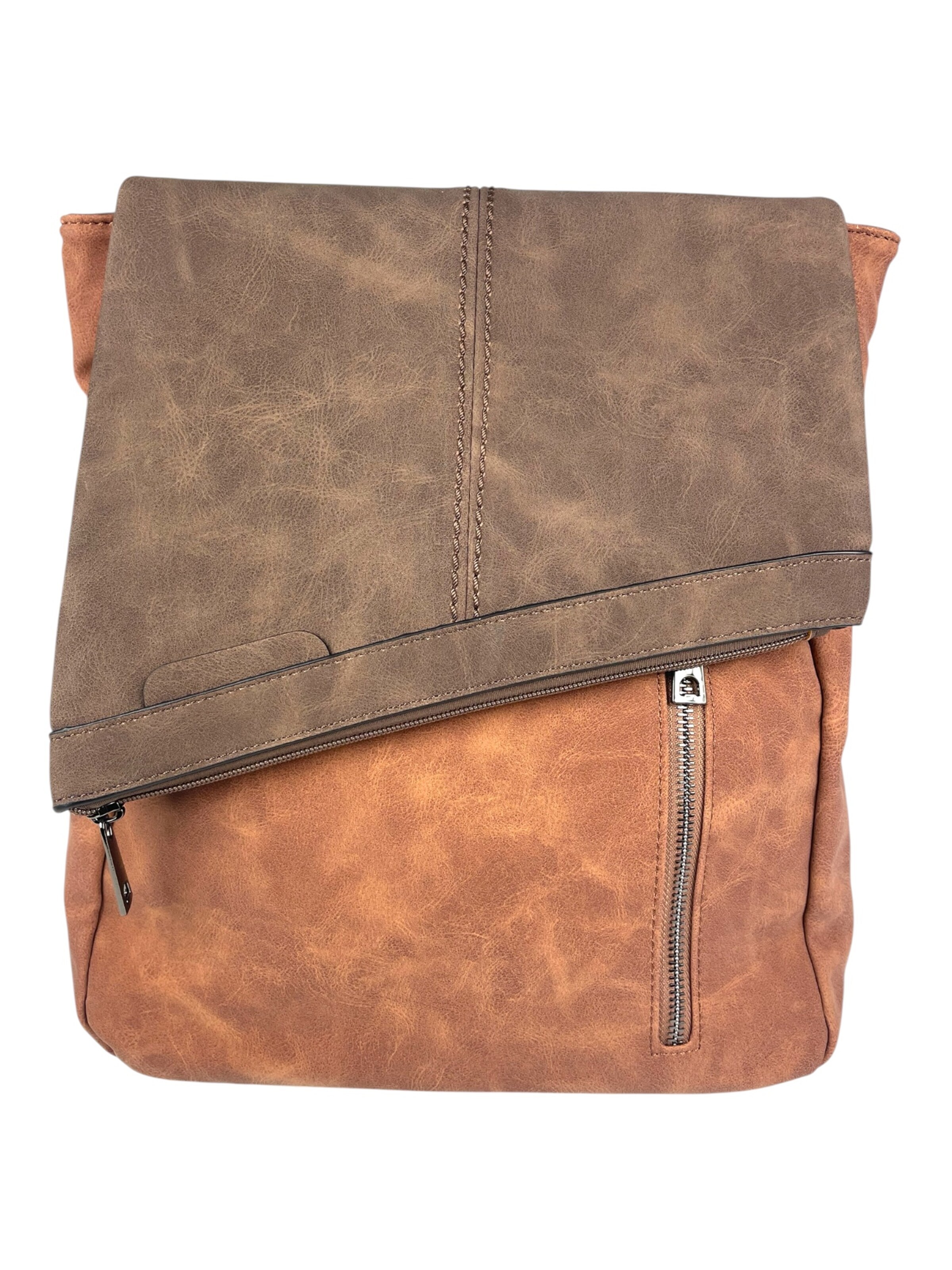 Zaino 'Rucksacktasche' di Kumixi in marrone