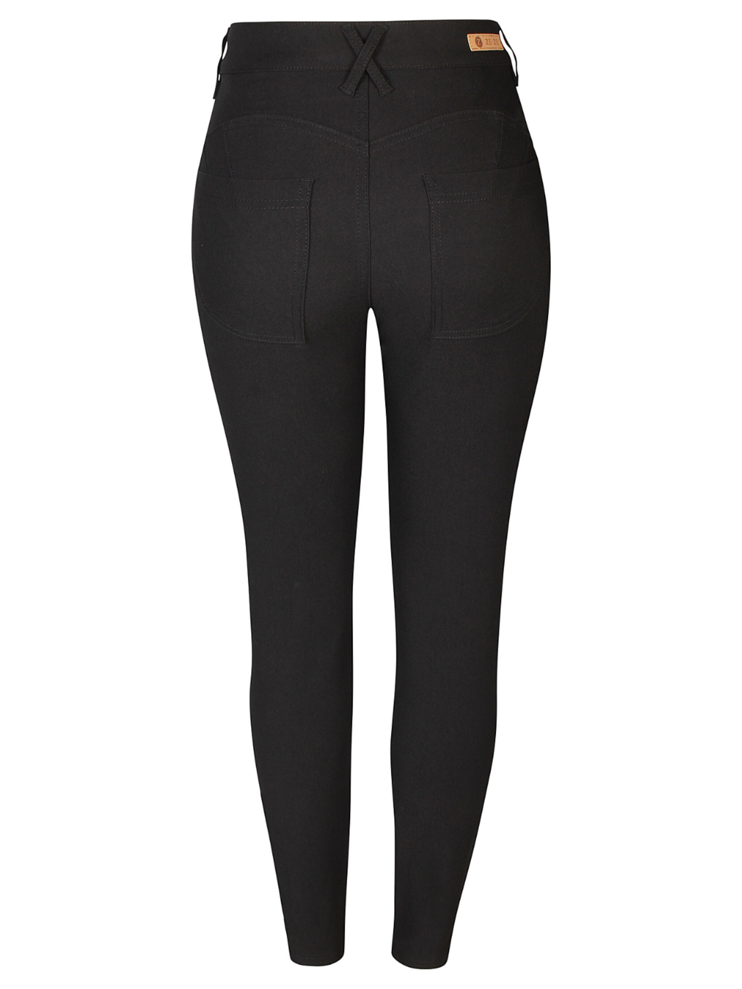 ze-ze Slim fit Pants 'Shape 3' in Black