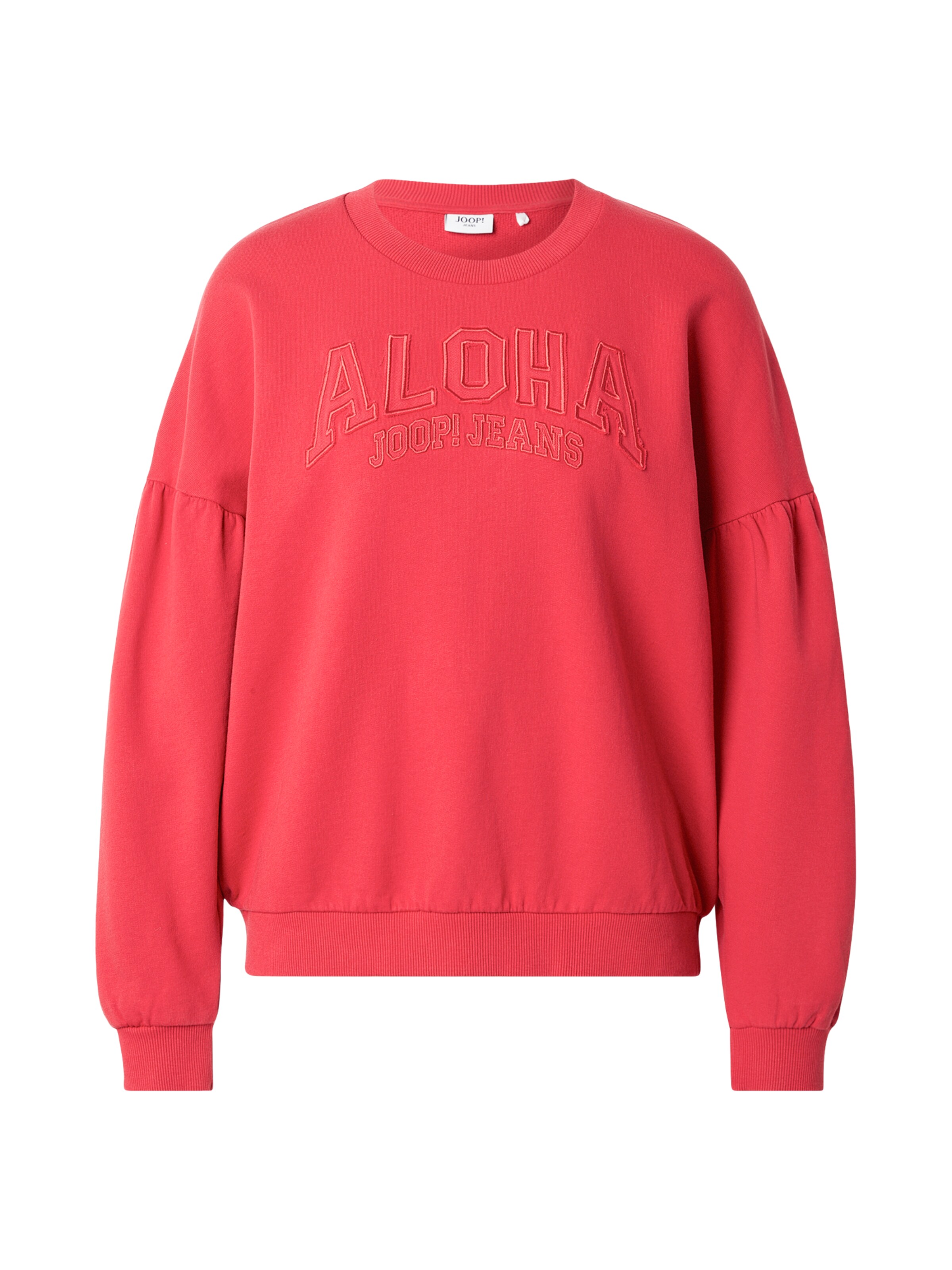 JOOP! Jeans Μπλούζα φούτερ 'Tian' σε κόκκινο: μπροστά