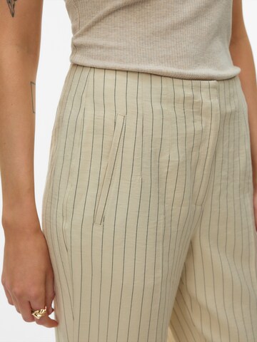 VERO MODA - regular Pantalón de pinzas 'VMKIARA' en beige