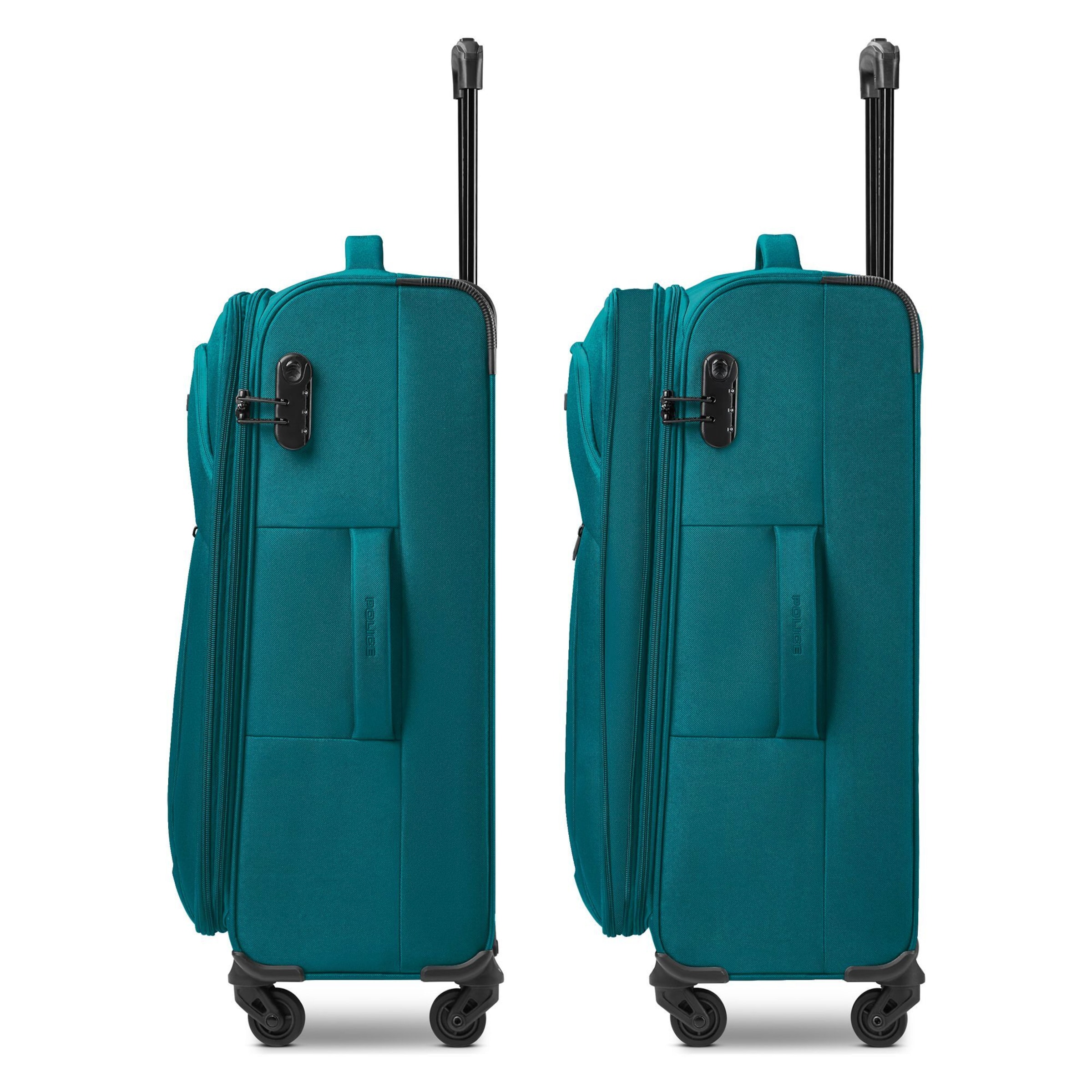 POLICE Suitcase set 'San Francisco' in Blue