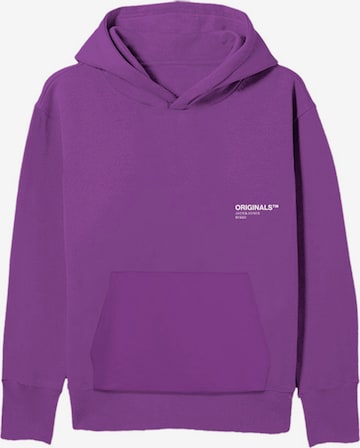 JACK & JONES Sweatshirt 'JORCLAN' in Purple: front