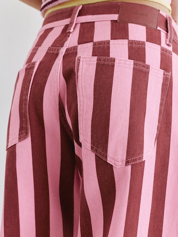 Pull&Bear Barrel Дънки в розово