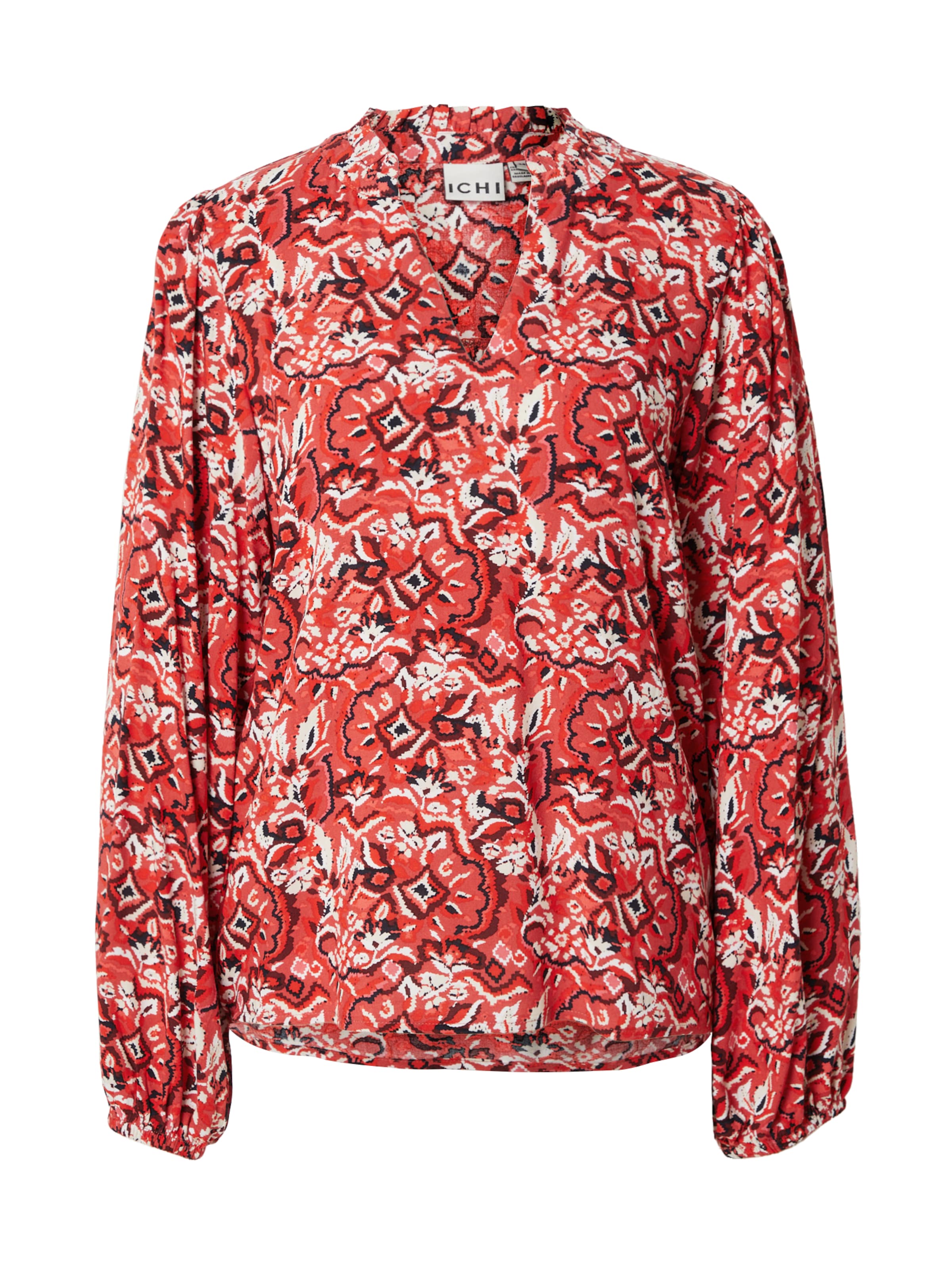 Camicia da donna 'IH VERA' di ICHI in rosso: frontale