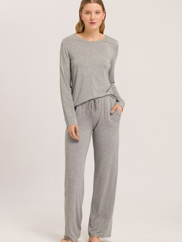 Hanro Pyjamahose ' Natural Elegance ' in Grau