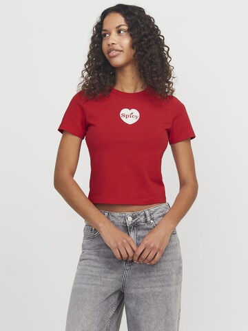 JJXX Shirts 'JXGigi' i rød: forside