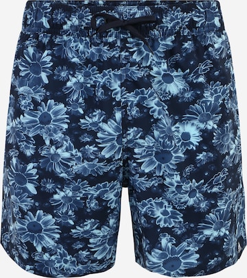 ADIDAS SPORTSWEAR Swimming Trunks 'Short  Graphic' in Blue: front