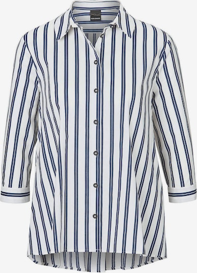 Goldner Bluse in blau / weiß, Produktansicht