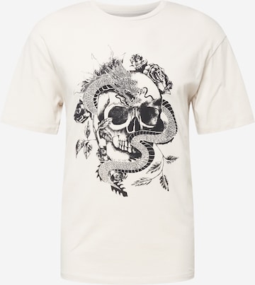 JACK & JONES Shirt 'DRAGON' in White: front