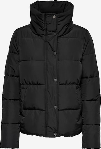 Only Petite Winterjacke 'Cool' in Schwarz: predná strana