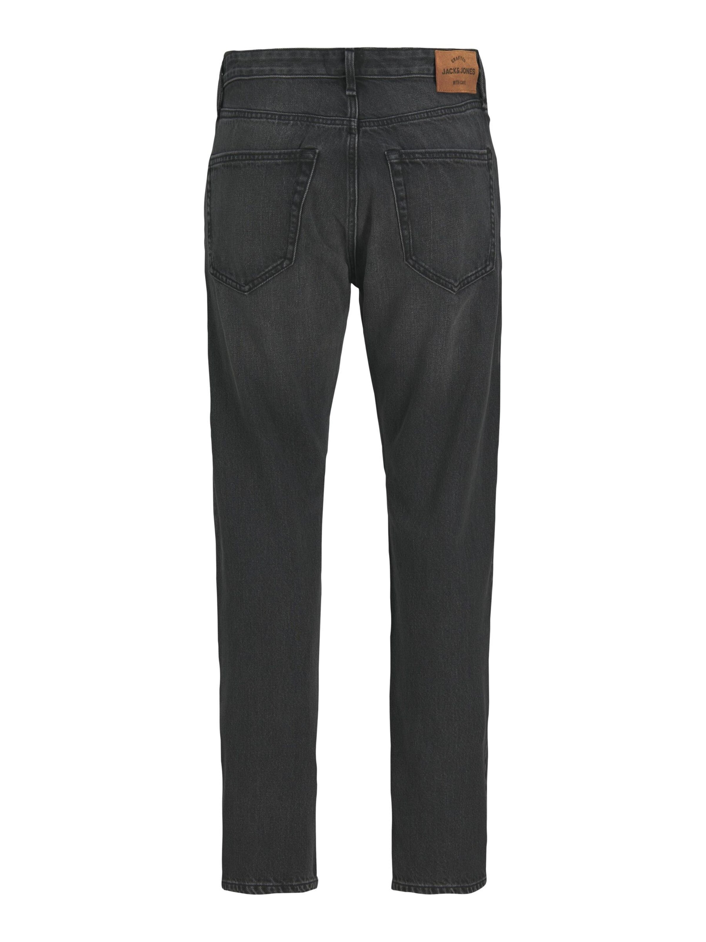 JACK & JONES Loosefit Jeans 'JJICHRIS JJCOOPER' i sort