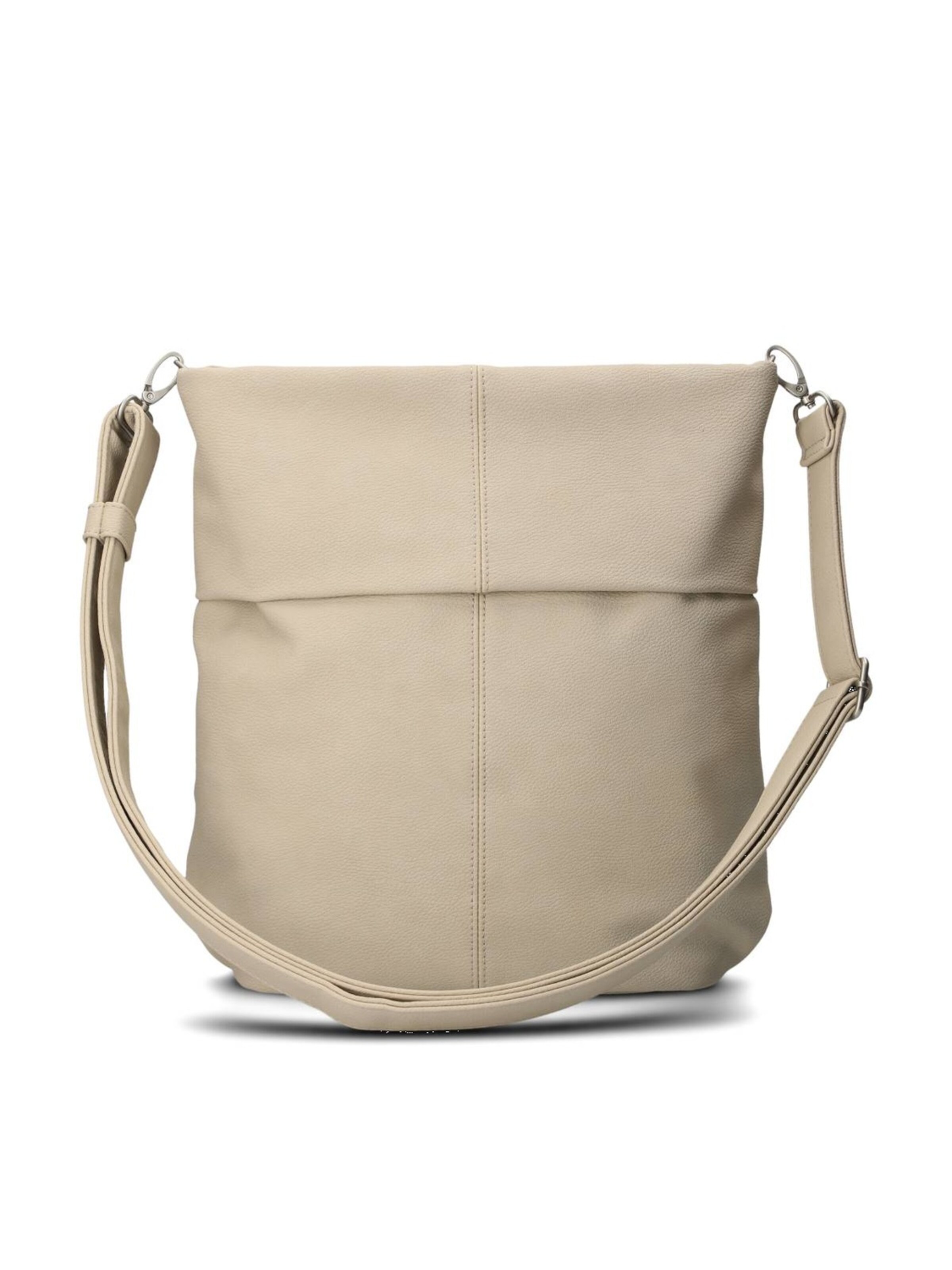 Borsa a spalla 'MADEMOISELLE.M M12' di ZWEI in bianco