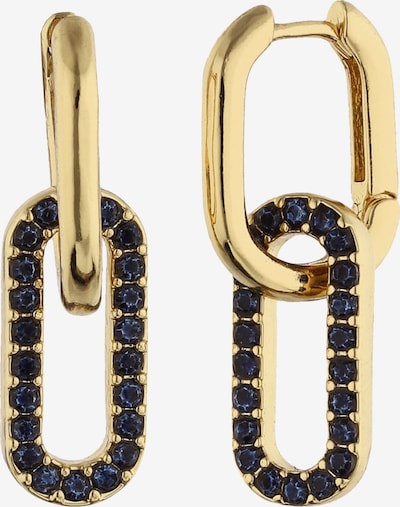 Six Ohrringe in gold / schwarz, Produktansicht