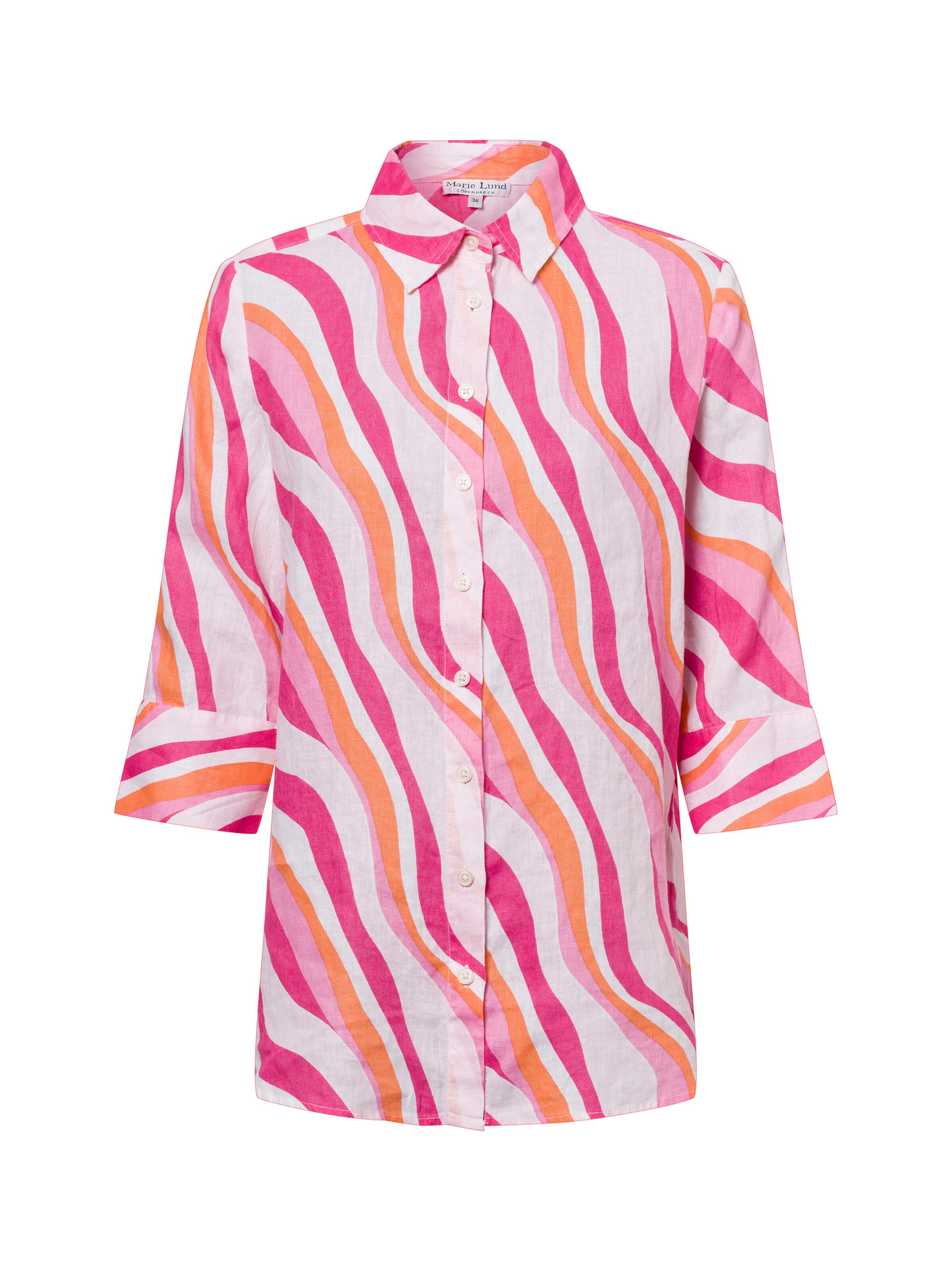 Marie Lund Blouse 'Rihab' in Pink: front