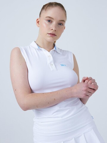 SPORTKIND Performance shirt 'Poloshirt' in White