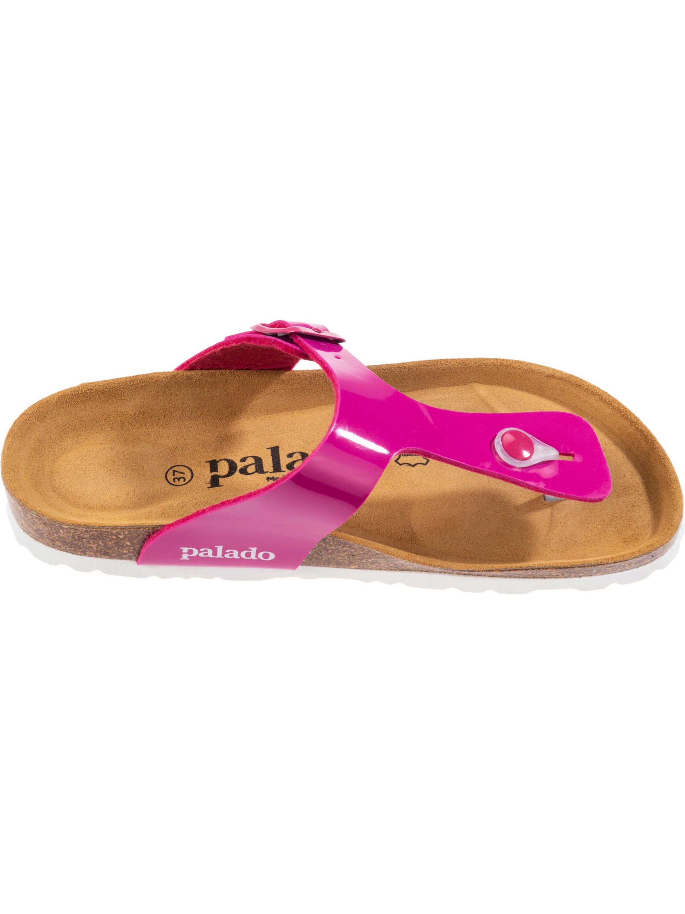 Palado - Sandalias de dedo 'Kos Lack' en rosa