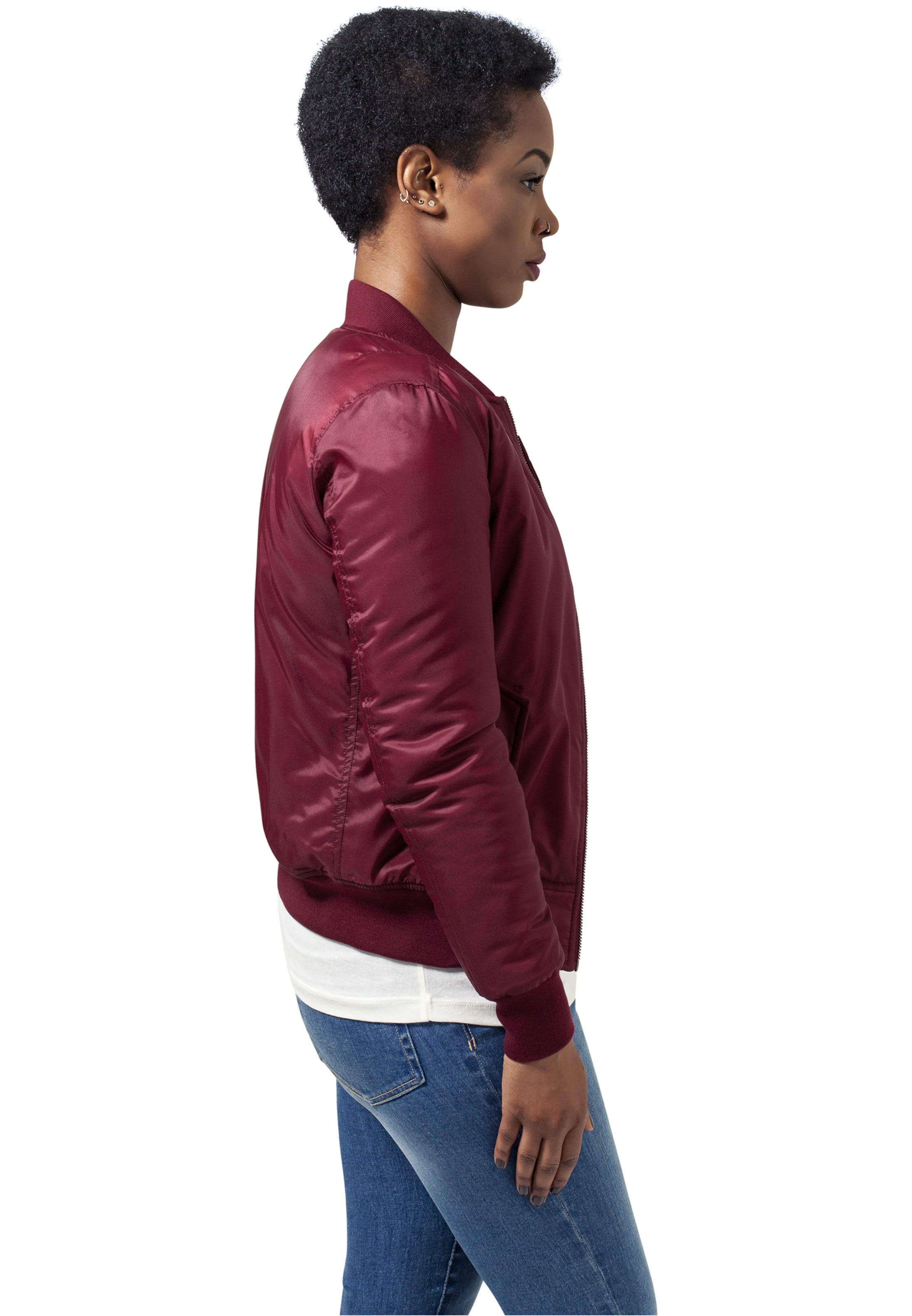 Urban Classics Overgangsjakke i rød