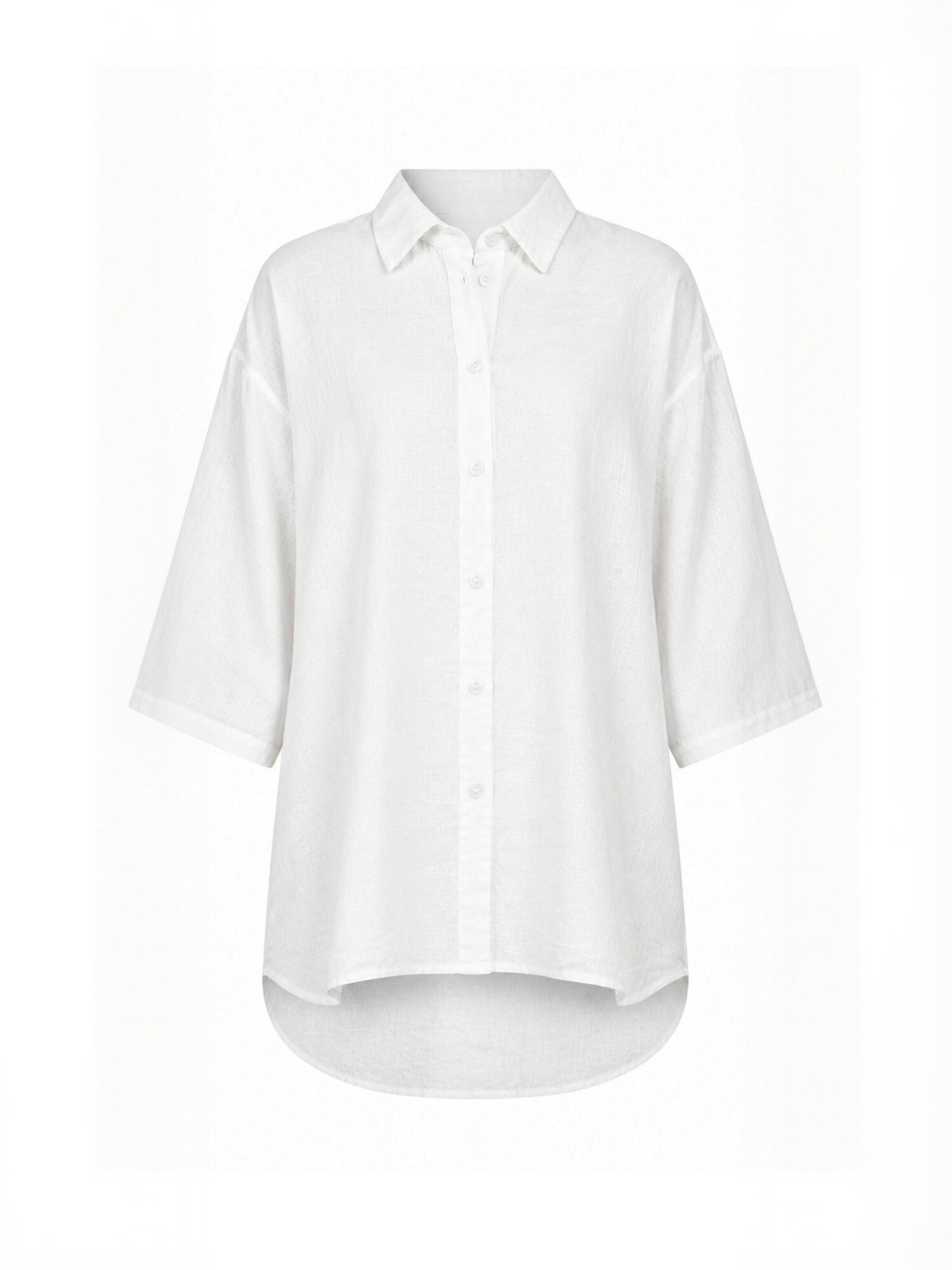 Opal Studio Shirt ' Jenna ' in Wit: voorkant