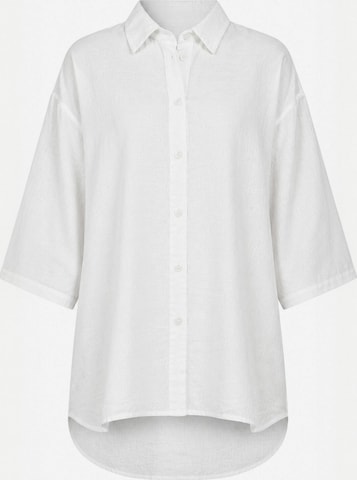 Opal Studio Shirt ' Jenna ' in Wit: voorkant