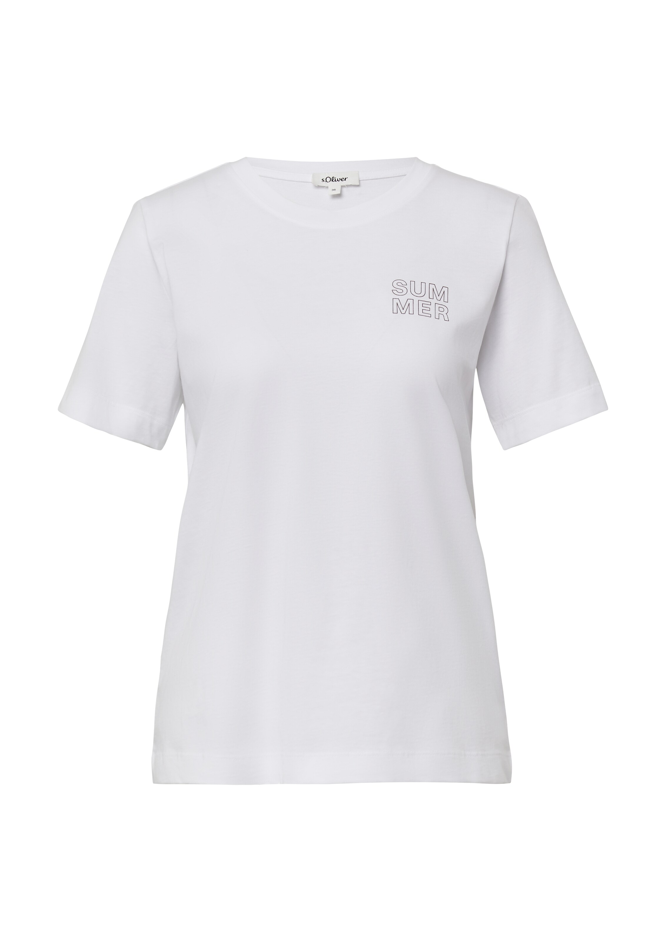 s.Oliver Shirt in White: front