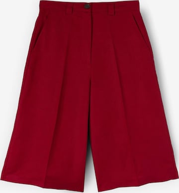 Pantalon MOTIVI en rouge : devant