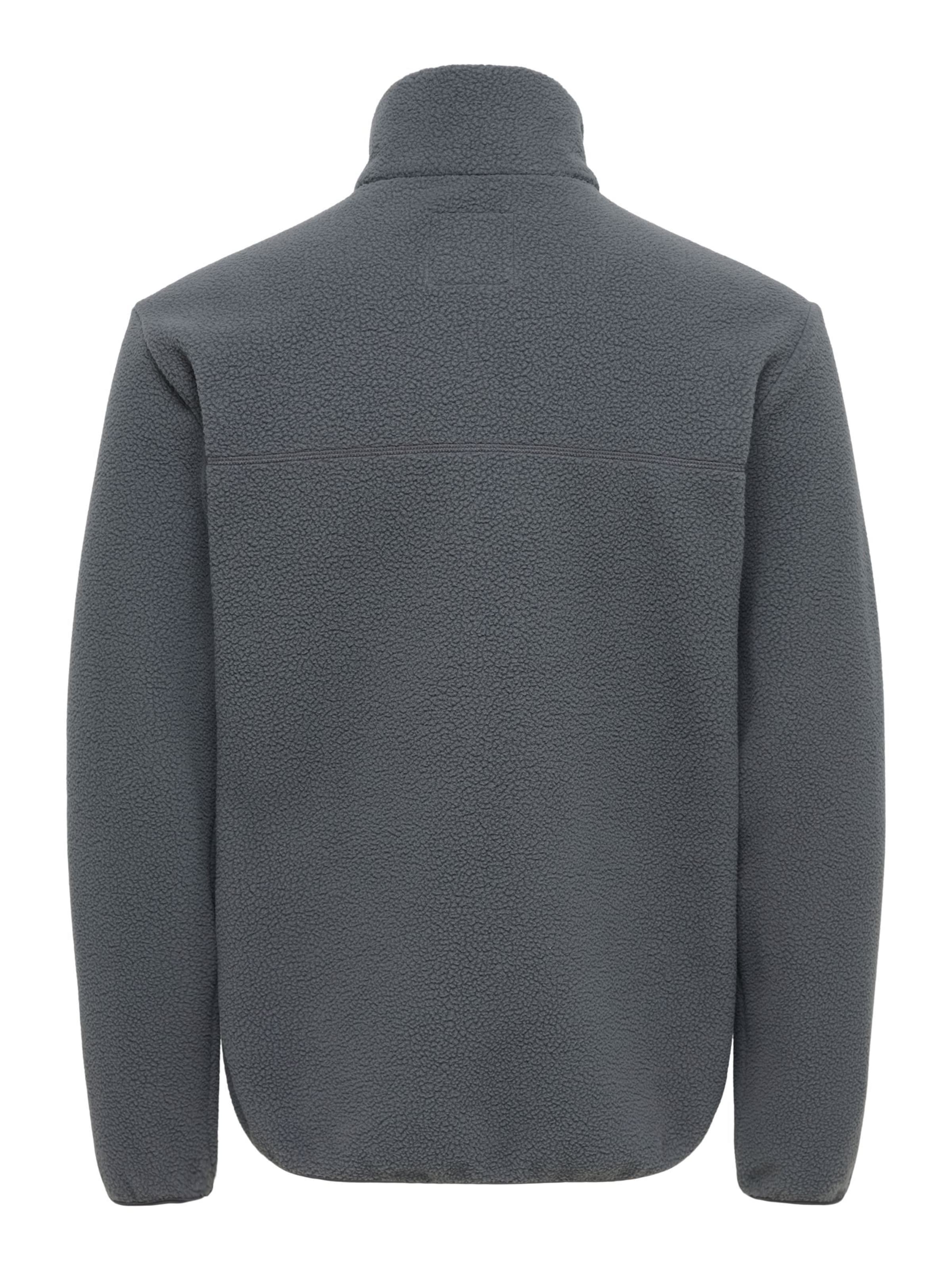 Only & Sons Fleecejacke 'ONSJason' in Grau