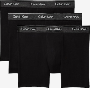Boxers Calvin Klein en noir : devant