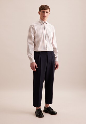 SEIDENSTICKER Regular fit Business shirt in Orange