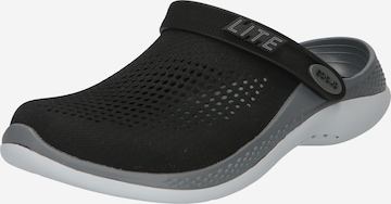 Crocs Clogs 'Literide' in Black: front