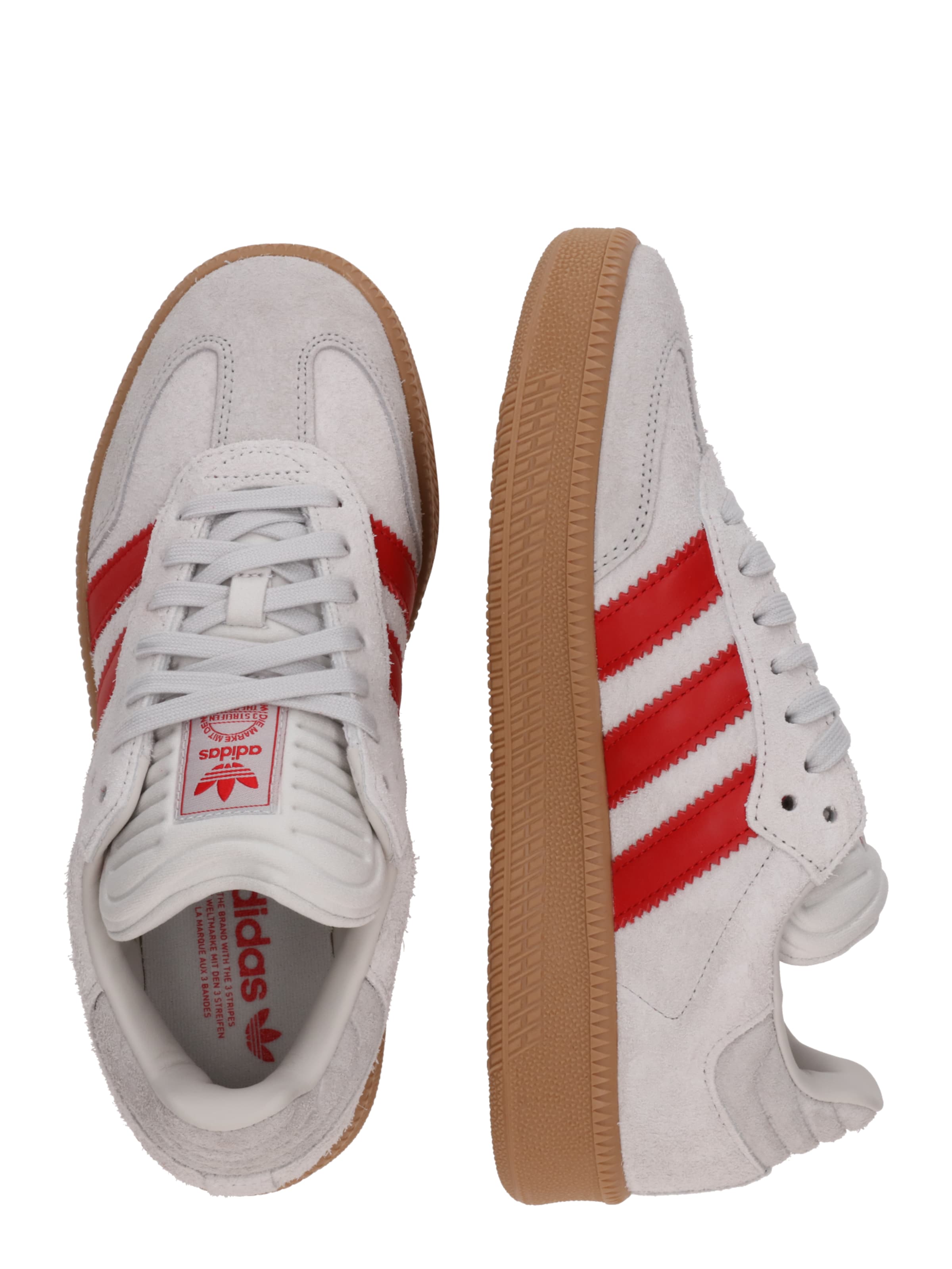 ADIDAS ORIGINALS Rövid szárú sportcipők 'SAMBA' - szürke