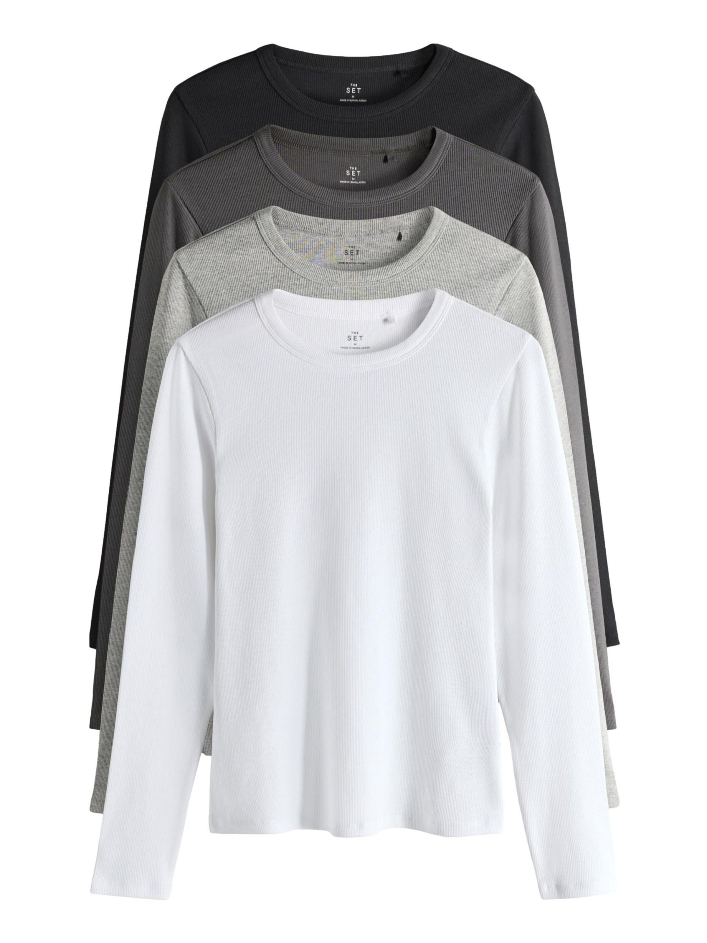 The Set Majica | siva barva: sprednja stran