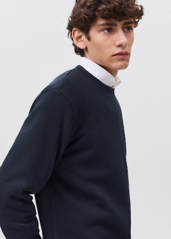 MANGO TEEN Sweater 'Basico' in Blue