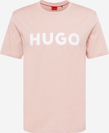HUGO Tričko 'Dulivio' – pink: přední strana