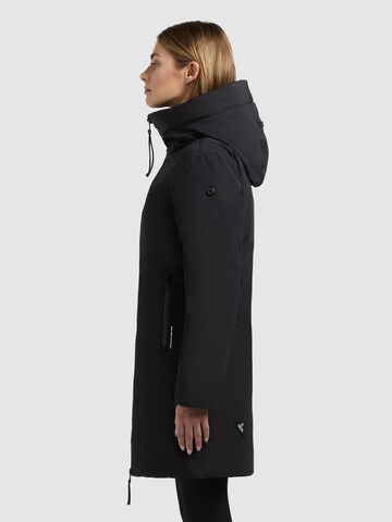 khujo Winter coat 'Zola' in Black