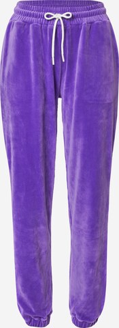 VIERVIER Pants 'Rieke' in Purple: front